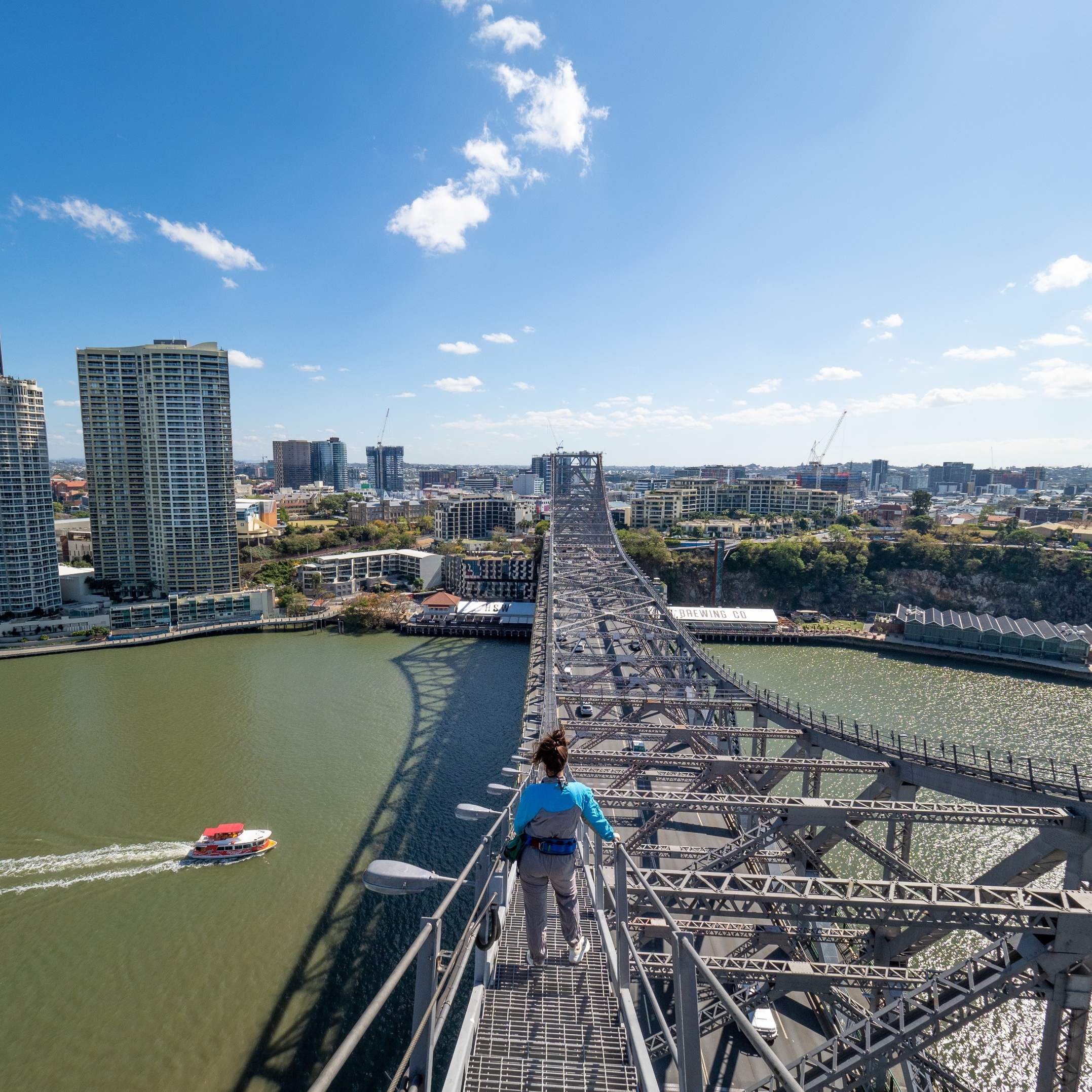 昆士兰州，布里斯班，故事桥攀爬之旅 © 澳大利亚旅游局版权所有