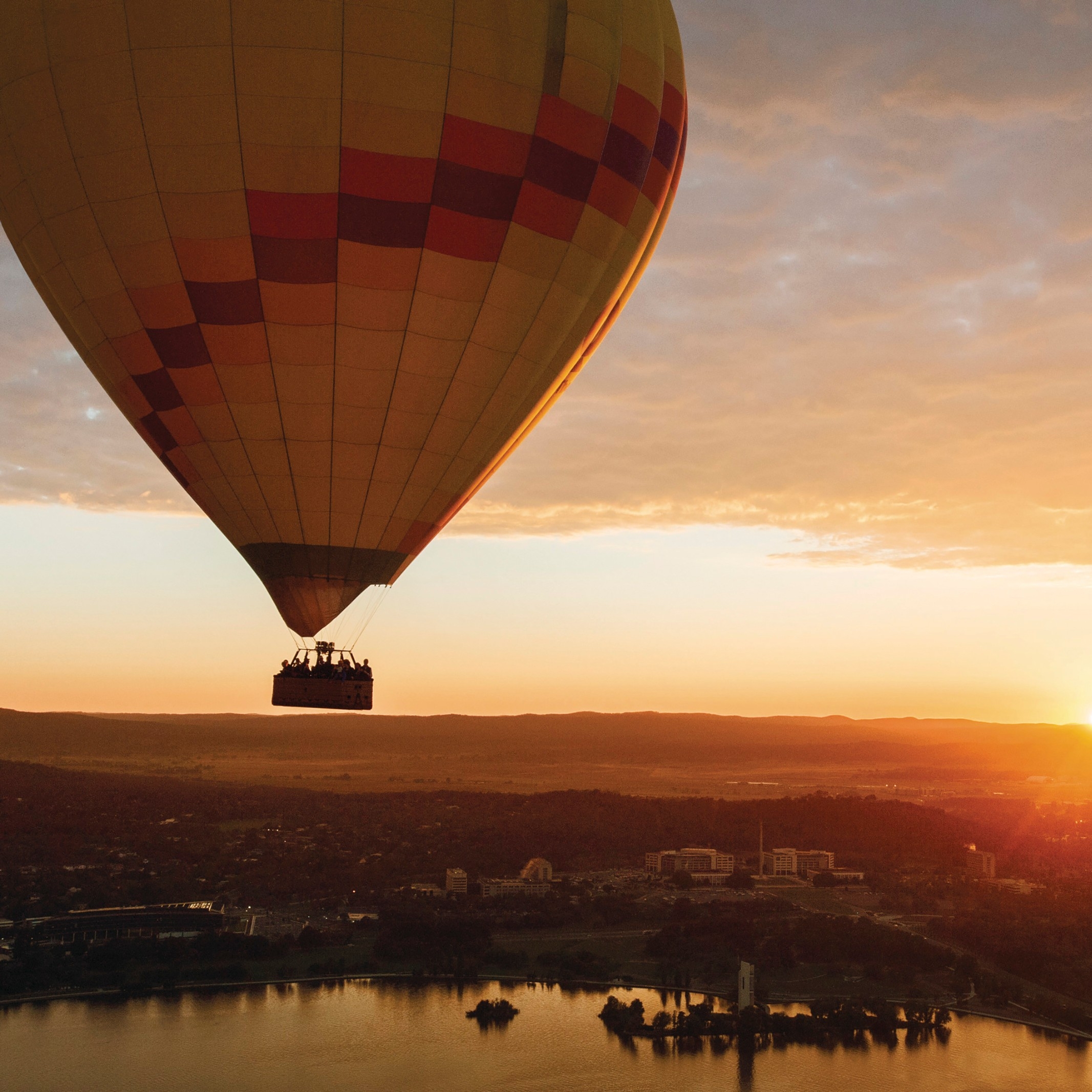 澳大利亚首都领地，堪培拉，堪培拉热气球节 © 堪培拉观光局版权所有