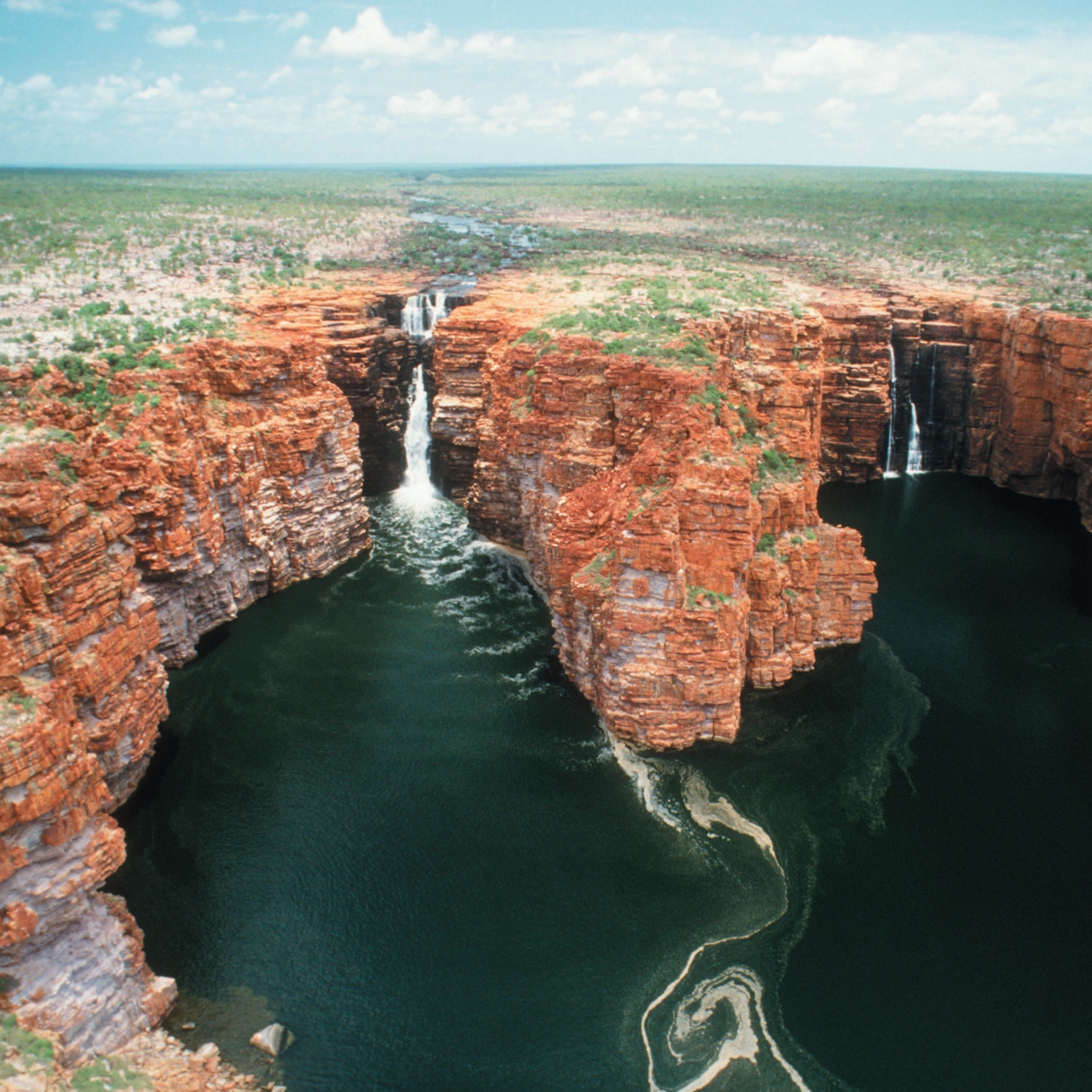 金伯利海岸北，乔治王瀑布 © 西澳大利亚州旅游局版权所有