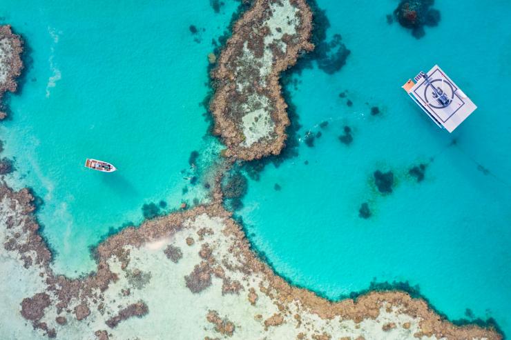 昆士兰州，圣灵群岛，心形礁 © Salty Wings 版权所有