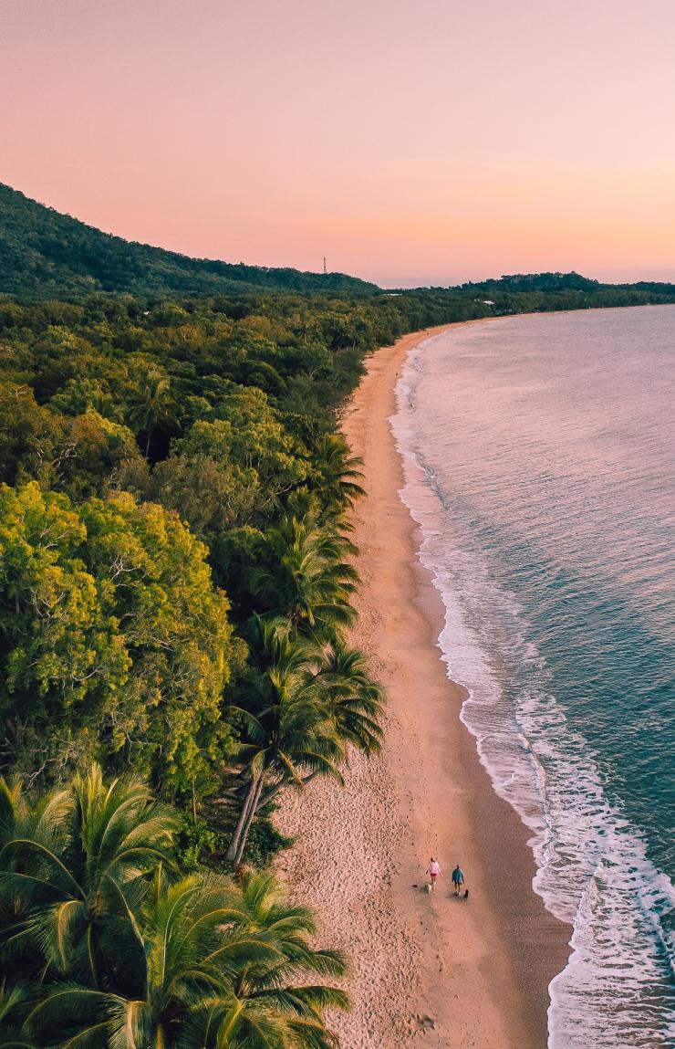 昆士兰州，凯恩斯，克利夫顿海滩©昆士兰州旅游及活动推广局版权所有