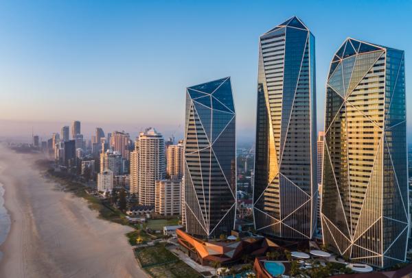 昆士兰州，黄金海岸，朗廷酒店 © 朗廷酒店版权所有