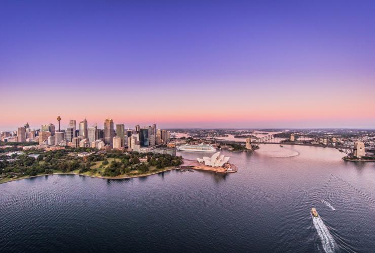 新南威尔士州，悉尼，悉尼海港 © 澳大利亚旅游局版权所有