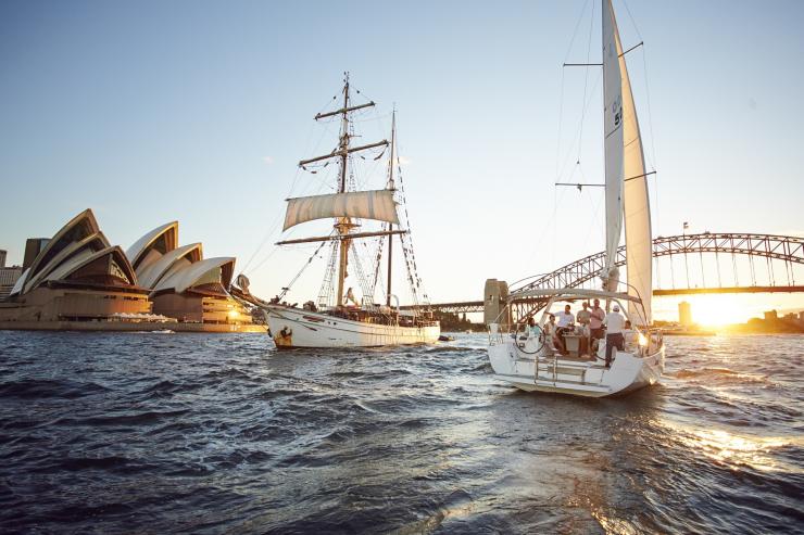 新南威尔士州，悉尼，悉尼海港，航海之旅 © 新南威尔士州旅游局版权所有