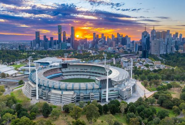 维多利亚州，墨尔本，亚拉公园 © 澳大利亚旅游局版权所有