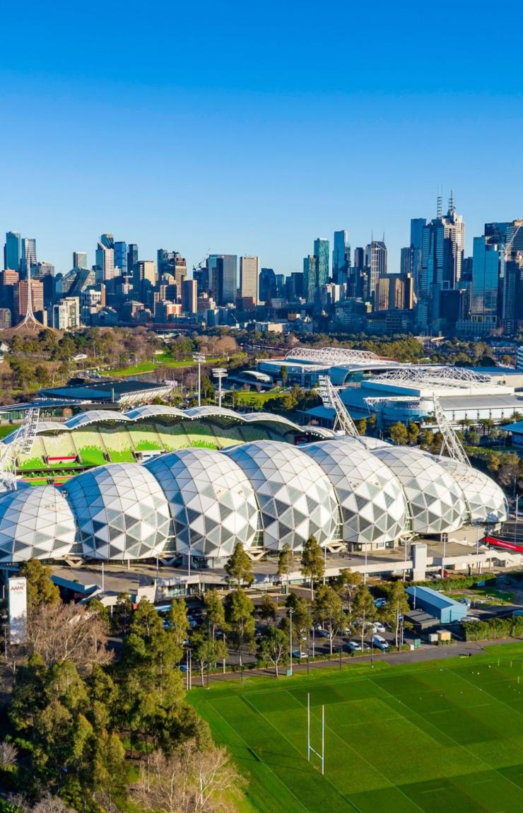 维多利亚州，鸟瞰墨尔本 © 澳大利亚旅游局版权所有