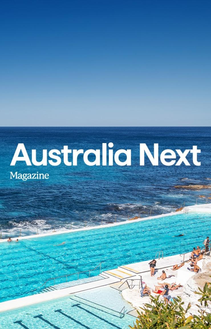 《Australia Next》杂志封面，2026 年 6 月版 © 澳大利亚旅游局