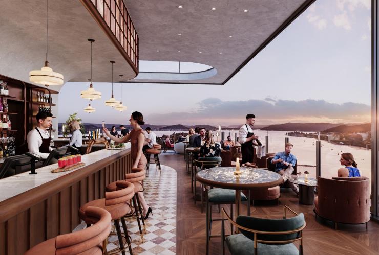 新南威尔士州，戈斯福德，戈斯福德 voco 酒店的酒吧 © 戈斯福德 voco 酒店版权所有