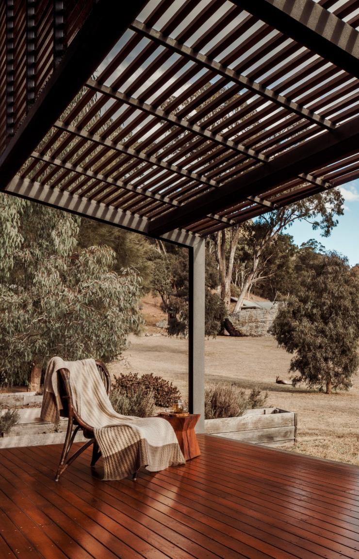 新南威尔士州，蓝山，沃根谷阿联酋 One&Only 唯逸度假酒店，水疗平台 © 沃根谷阿联酋 One&Only 唯逸度假酒店版权所有