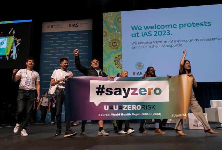 澳大利亚，布里斯班，第 12 届 IAS 艾滋病毒科学大会，IAS 2023 © Conor Ashleigh / IAS 版权所有