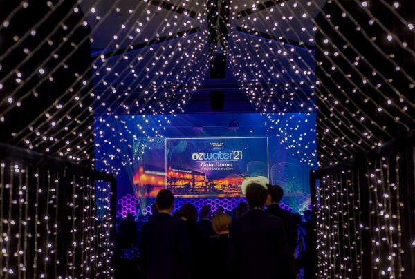 Ozwater'21晚宴，阿德莱德会议中心，阿德莱德，南澳大利亚 © Simon Casson