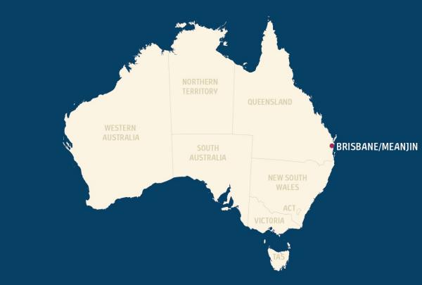 澳大利亚各地都在进行基础设施建设。通过地图视图，可清晰查看以基础设施为重点行业领域的主要目的地分布。