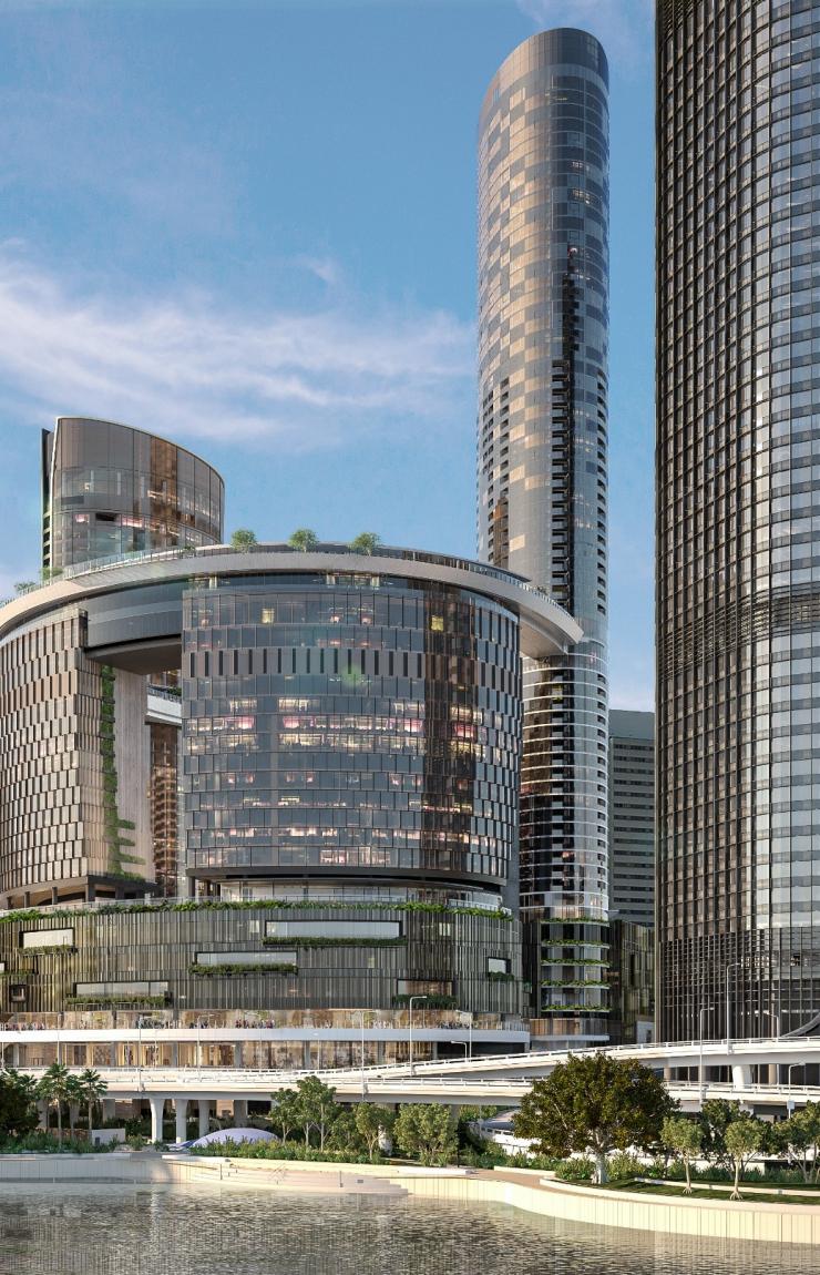 昆士兰州，布里斯班，皇后码头©澳大利亚旅游局版权所有