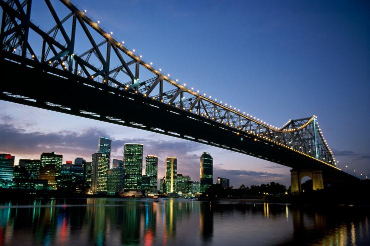 昆士兰州，布里斯班，故事桥 © 澳大利亚旅游局版权所有