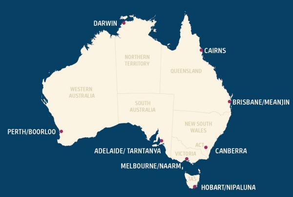 通过地图视图，可清晰查看与重要资源及能源产业相关联的区域分布情况。