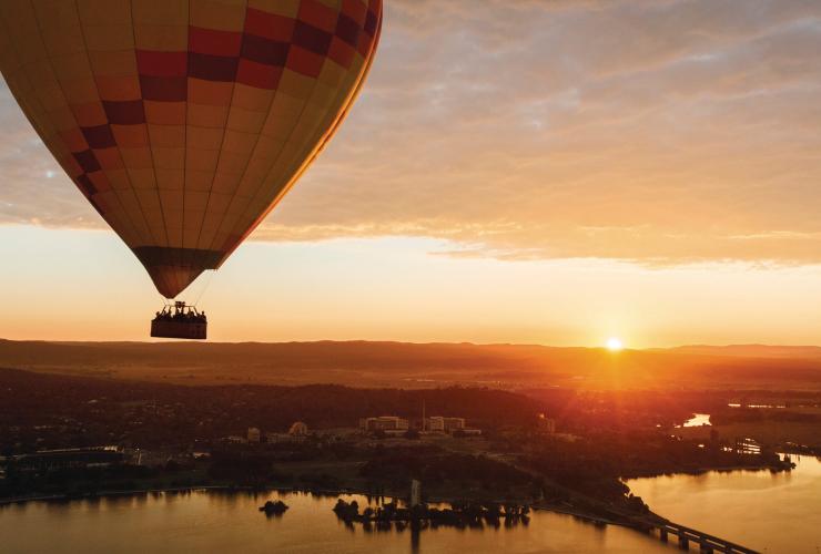 澳大利亚首都领地，堪培拉，堪培拉热气球节 © 堪培拉观光局版权所有