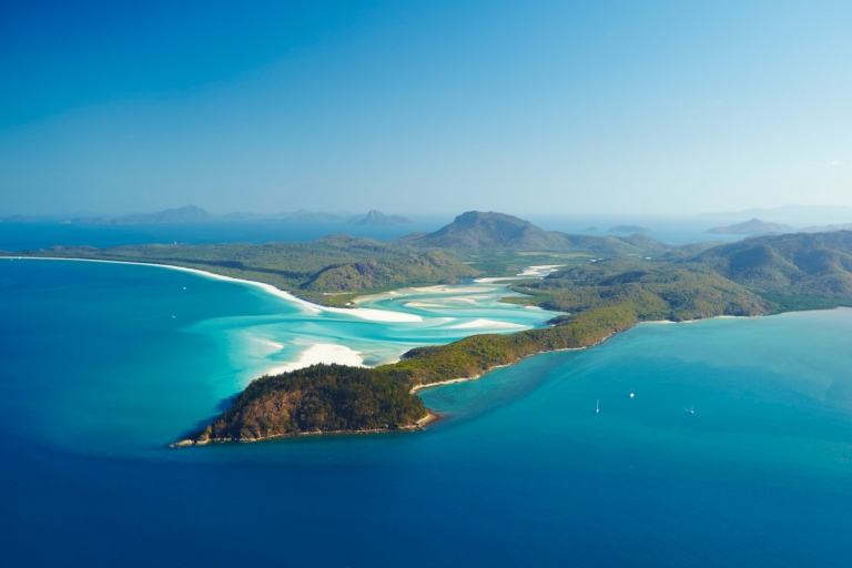 昆士兰州，圣灵群岛，白天堂海滩 © 澳大利亚旅游局版权所有