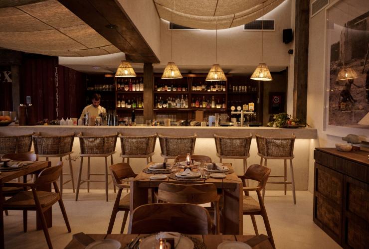 新南威尔士州，拜伦湾，The Belongil Bistro 酒吧一景 © The Belongil 版权所有