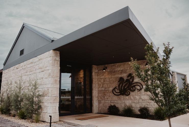 南澳大利亚州，嘉利谷，泰勒斯酒庄入口 © Taylors Wines 版权所有